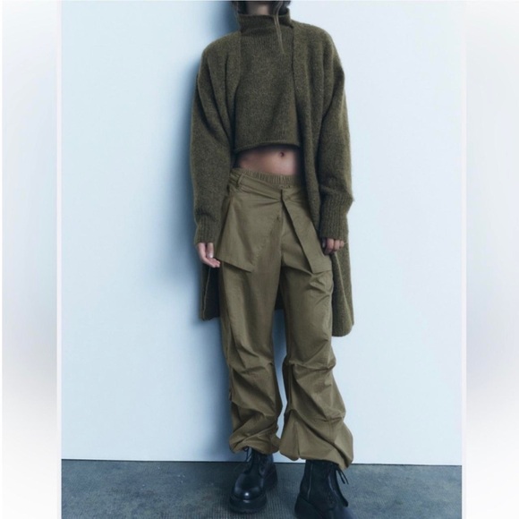 CARGO SKIRT LAYERED BOTTOMS - Picture 11 of 13